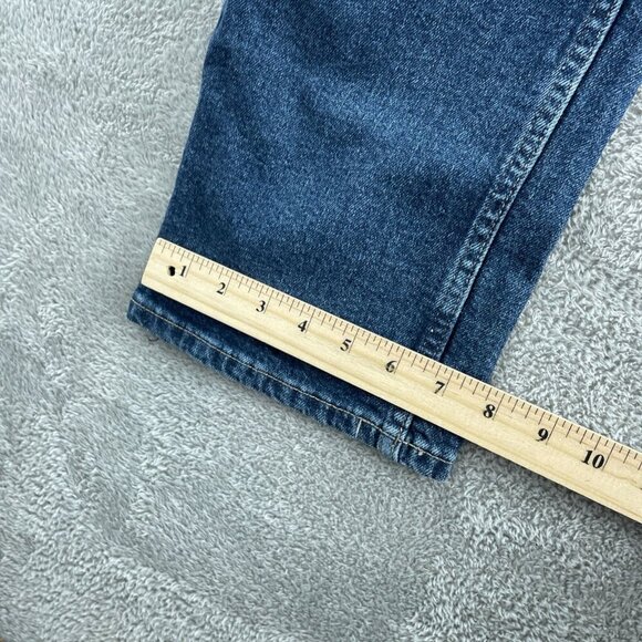 Calvin Klein Womens Straight-Leg High Rise Dark Wash Jeans NWT 0862 - Picture 3 of 11